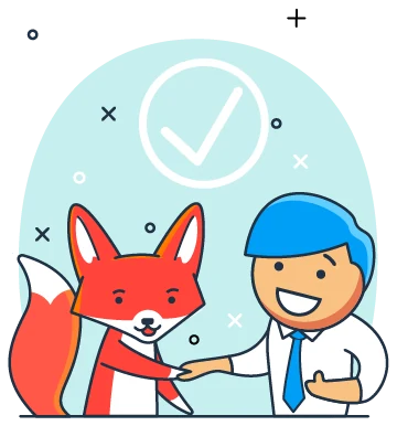 DashboardFox fox mascot