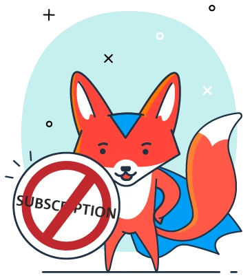 DashboardFox fox mascot